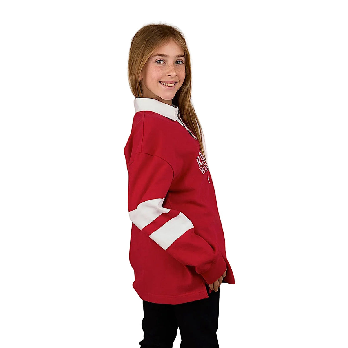 Ringers Western Kid’s Mascot Rugby - White/Red