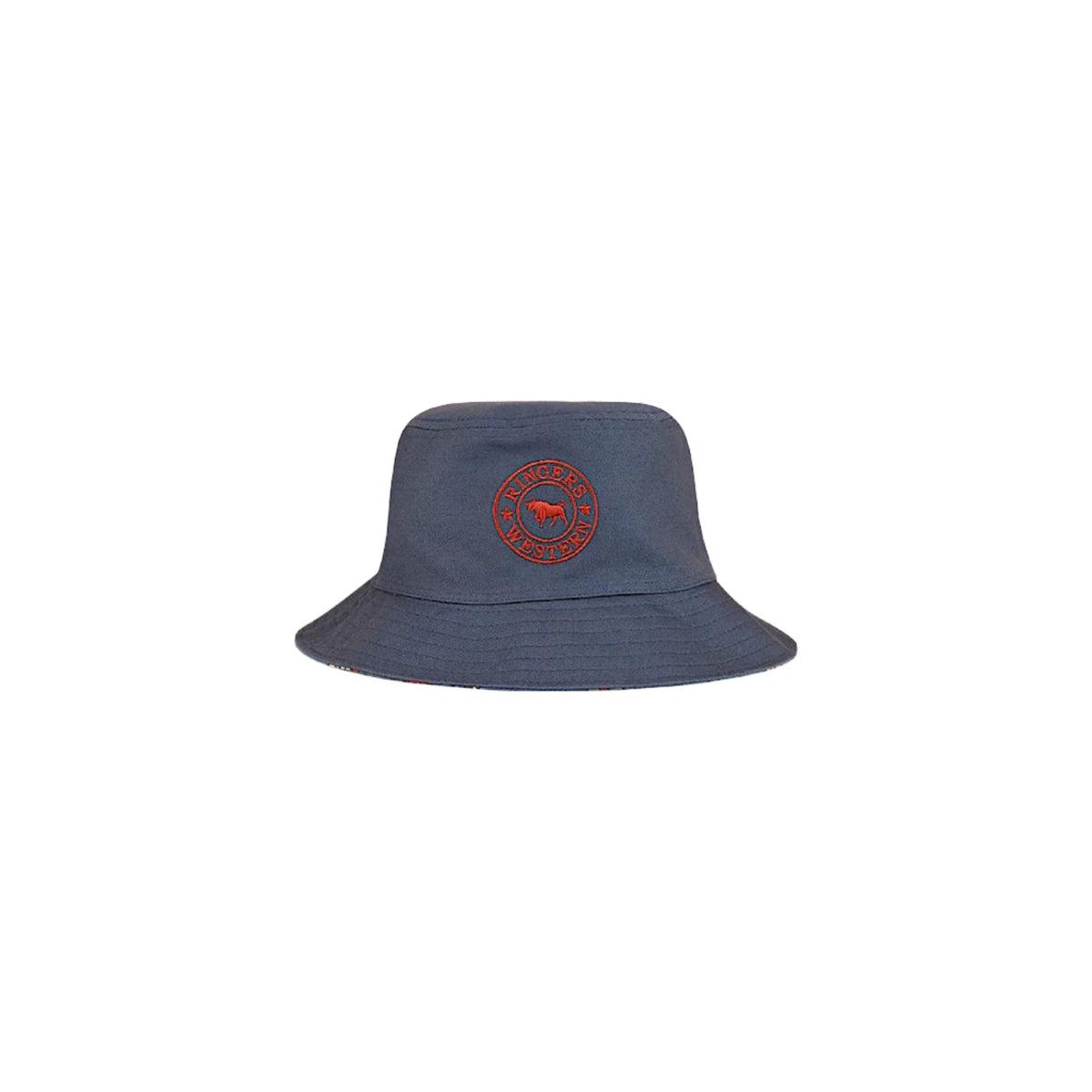 Ringers Western Kid’s Mini Cowboy Reversible Bucket Hat - Yale Blue