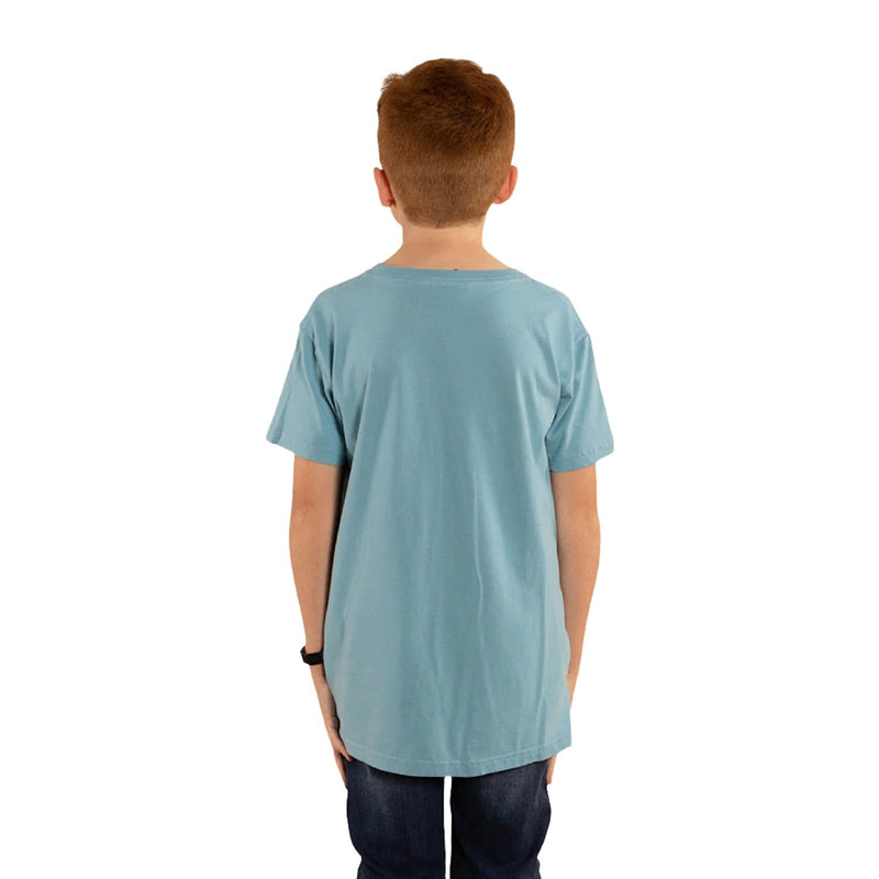 Ringers Western Kid’s Mini Rancher Classic Fit T-Shirt - Arctic Blue