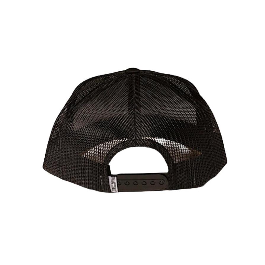 Ringers Western Kid’s Signature Bull Trucker Cap - Black/Gold