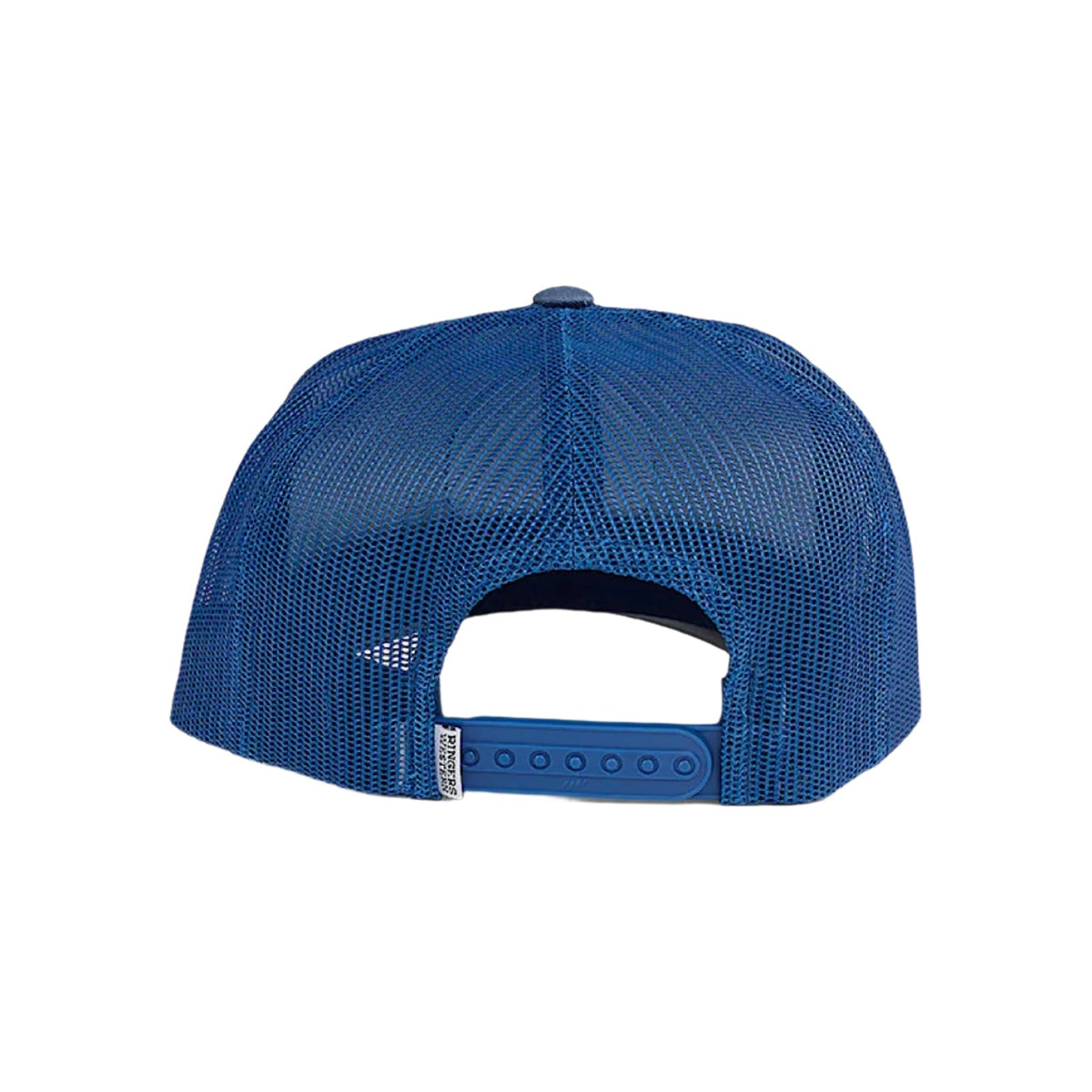 Ringers Western Signature Bull Trucker Cap - Yale Blue/Gold