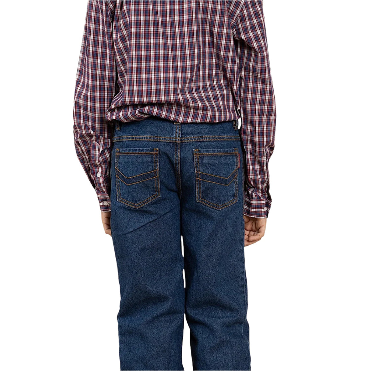Ringers Western Kid’s Southwest Relaxed Fit Jean - Mid Wash Blue