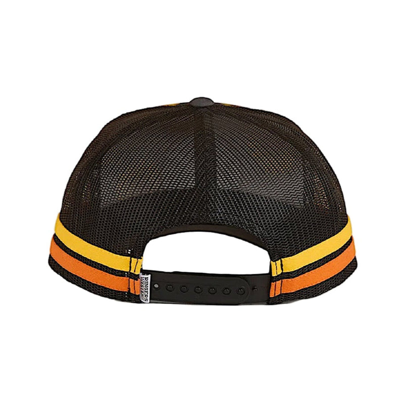 Ringers Western Kid’s Sunflower Trucker Cap - Black/Multi