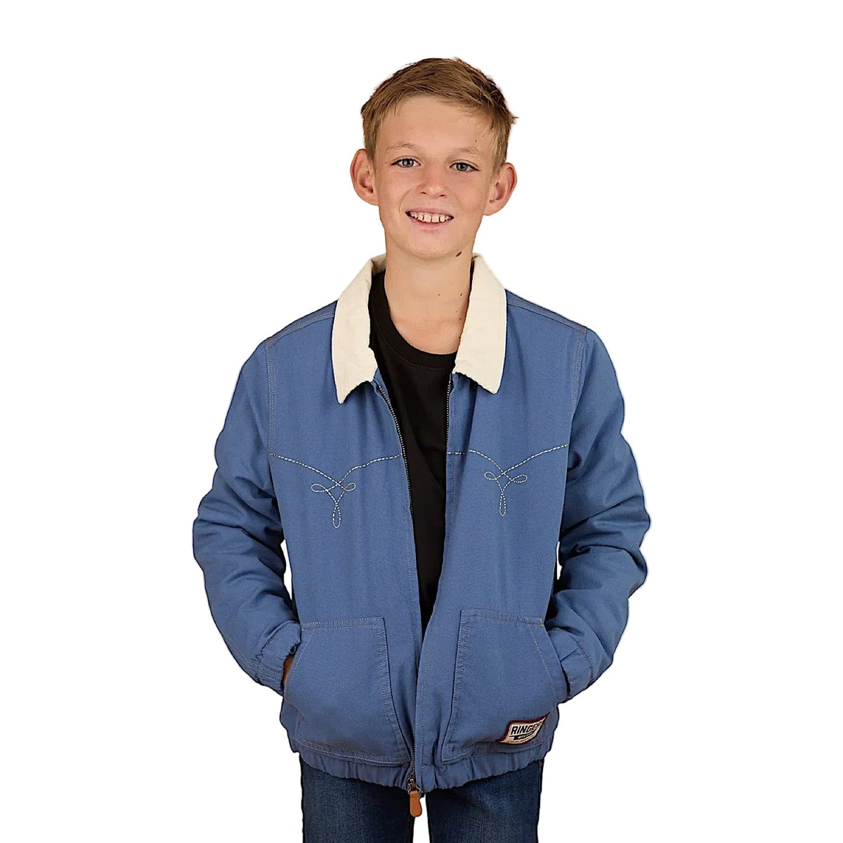 Ringers Western Kid’s Westbury Western Jacket - Yale Blue