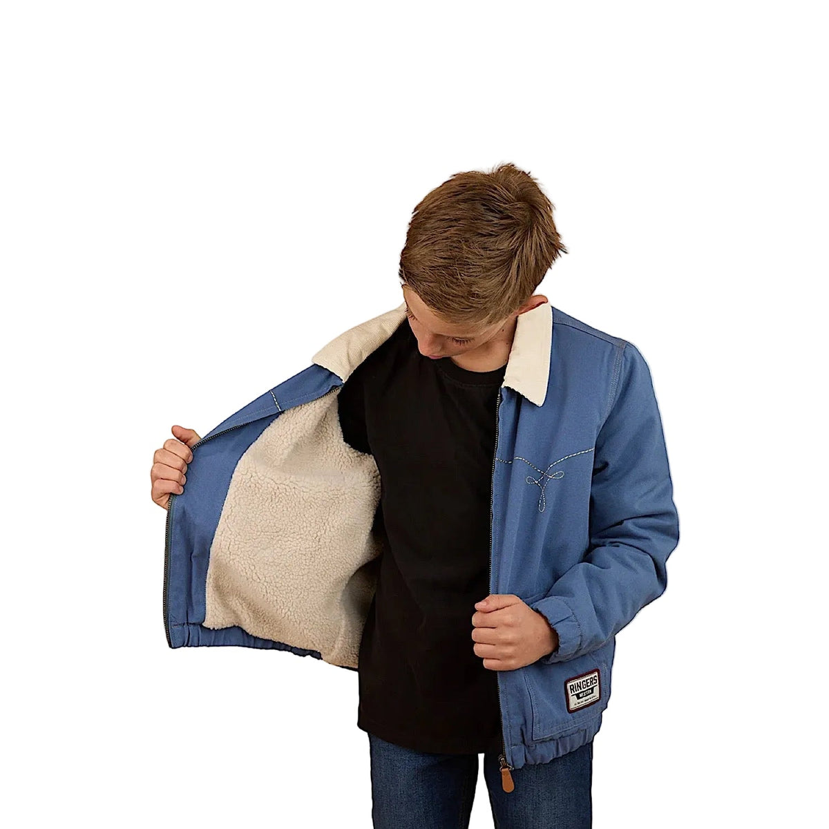 Ringers Western Kid’s Westbury Western Jacket - Yale Blue