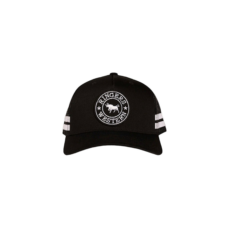 Ringers Western McCoy Trucker Cap - Black/White