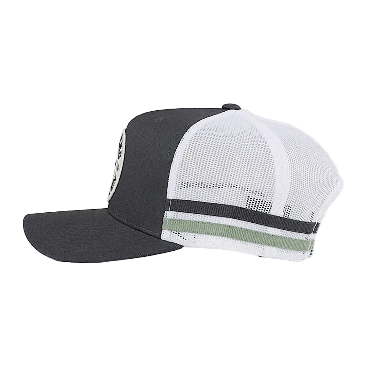 Ringers Western McCoy Trucker Cap - Charcoal/Leaf