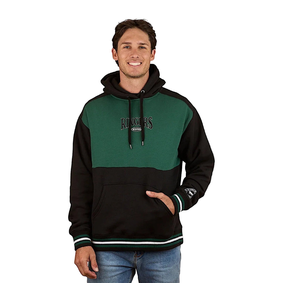 Ringers Western Men’s Barrow Creek Pullover Hoodie - Black