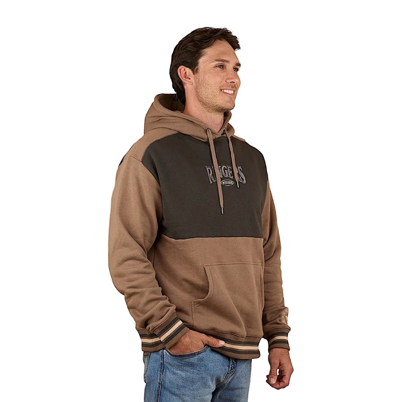 Ringers Western Men’s Barrow Creek Pullover Hoodie - Mushroom