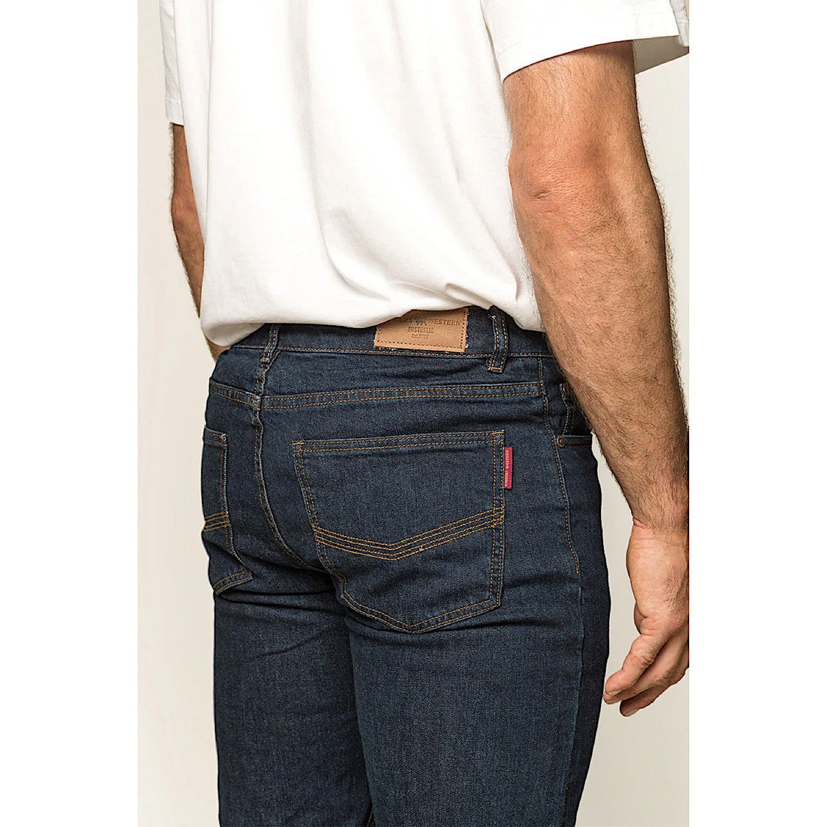 Ringers Western Men’s Burke Tapered Leg Jean - Dark Blue