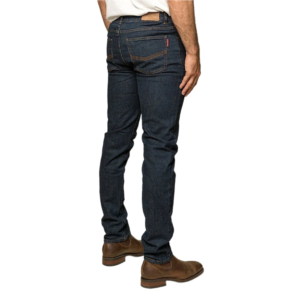 Ringers Western Men’s Burke Tapered Leg Jean - Dark Blue