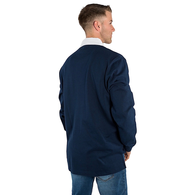 Ringers Western Men’s Burton Rugby Jersey - Navy/White