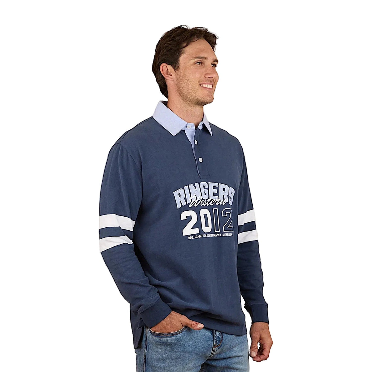 Ringers Western Men’s Campus Rugby Jersey - Navy