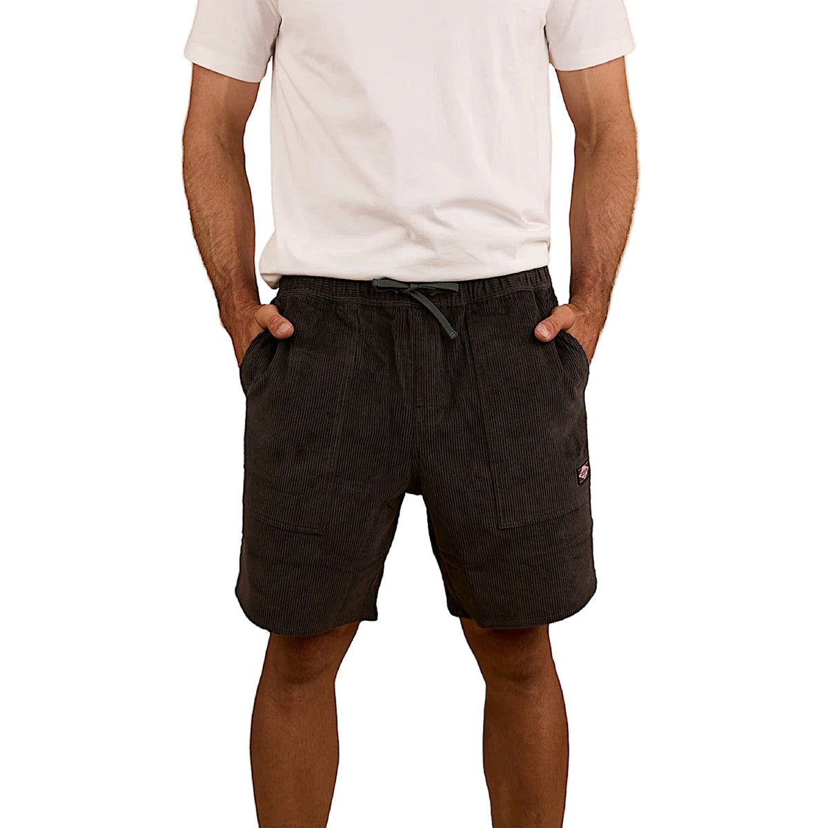 Ringers Western Men’s Countryside Corduroy Walk Short - Charcoal