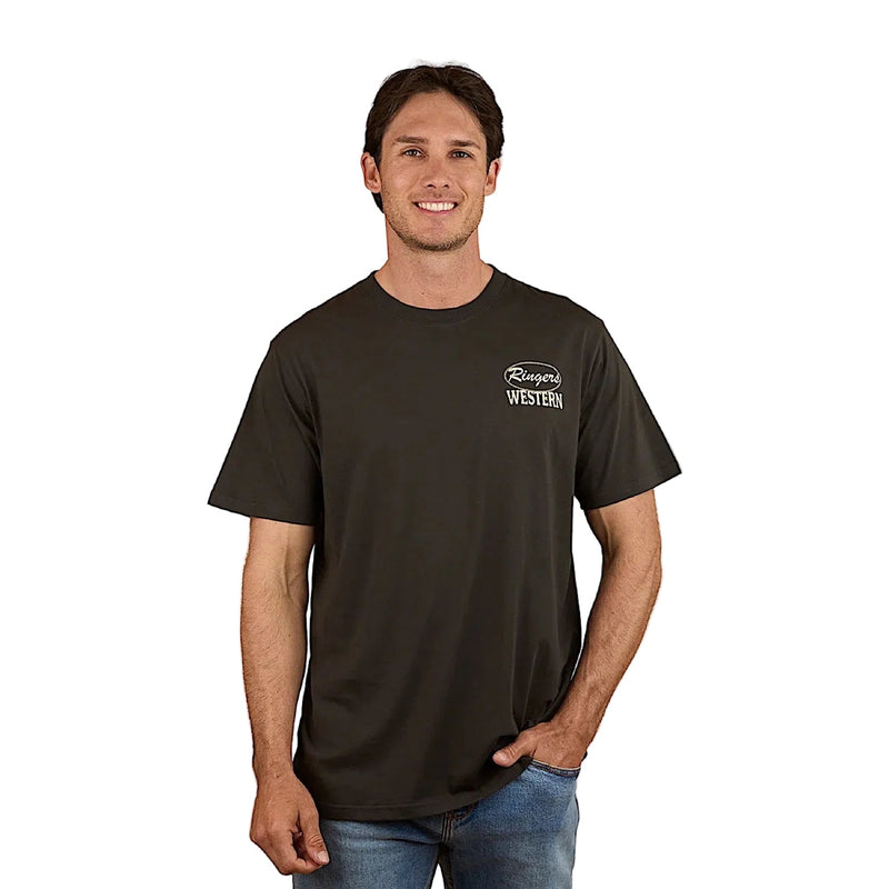Ringers Western Men’s Get The Job Done Loose Fit T-Shirt - Charcoal
