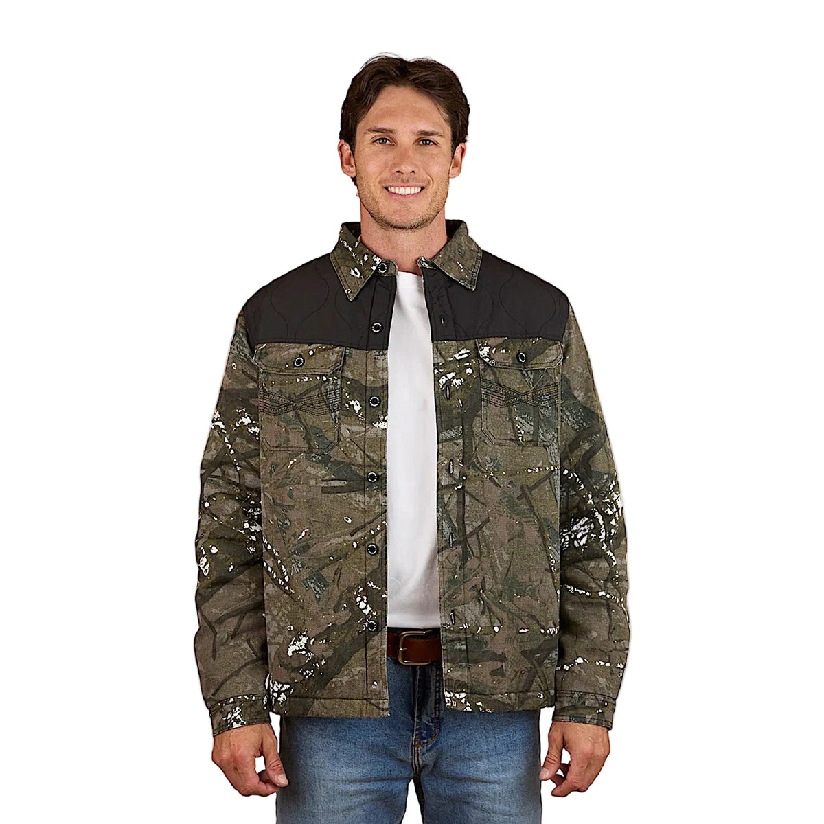 Ringers Western Men’s Highfields Jacket - Black Camo