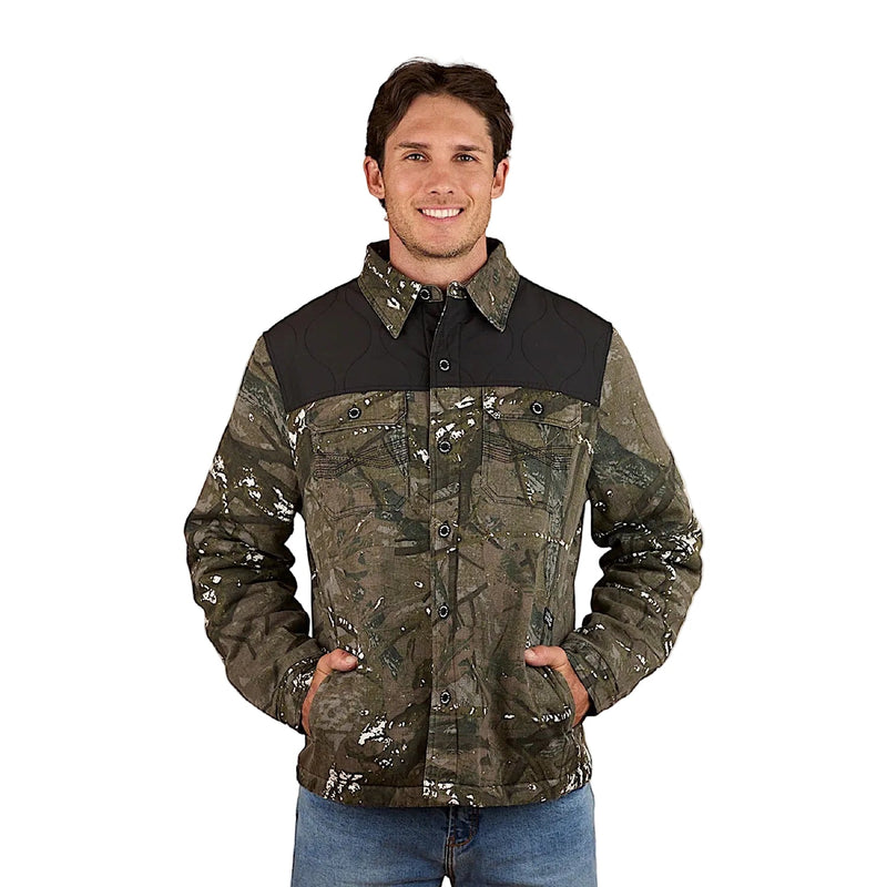 Ringers Western Men’s Highfields Jacket - Black Camo