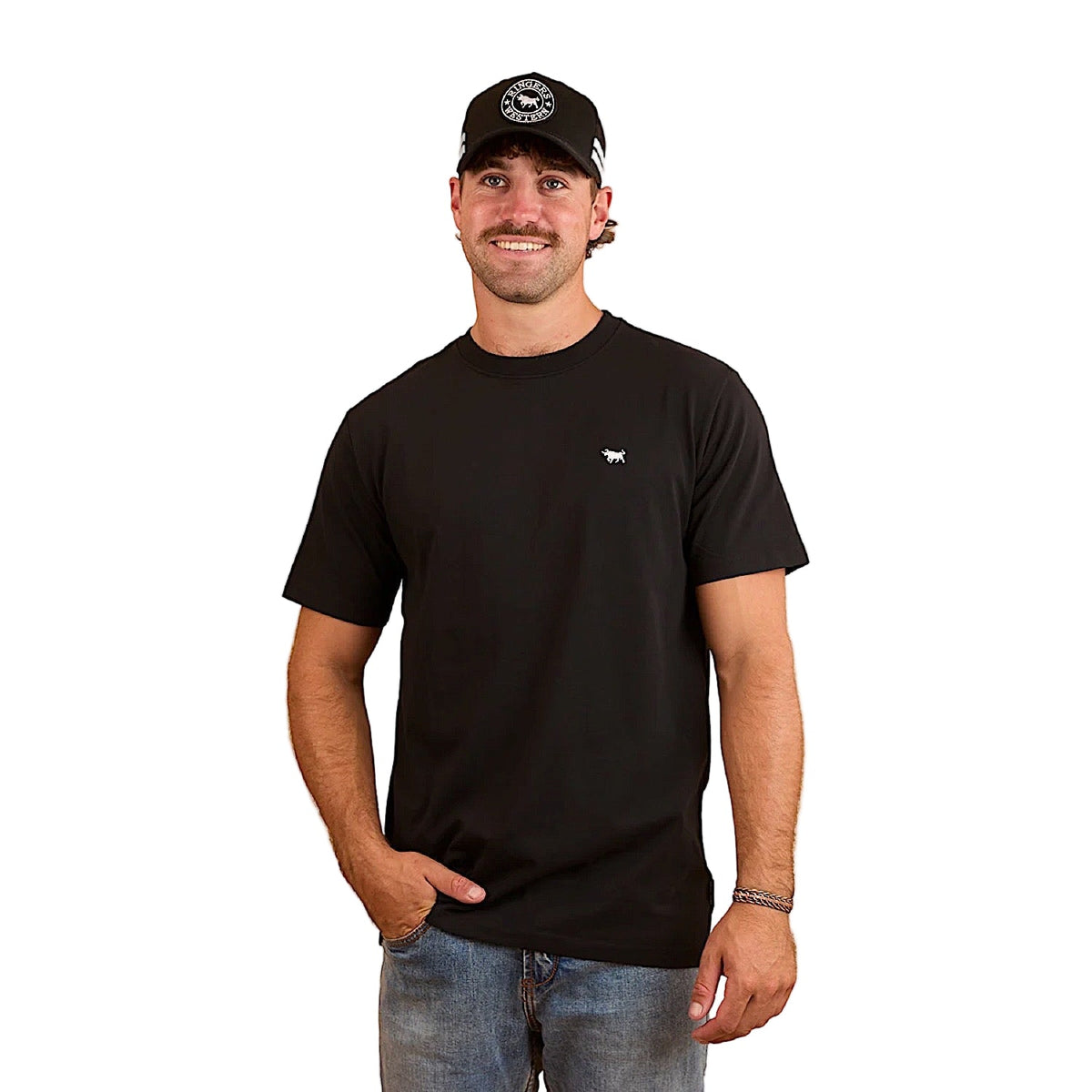 Ringers Western Men’s Jarrahdale Classic Fit T-Shirt - Black