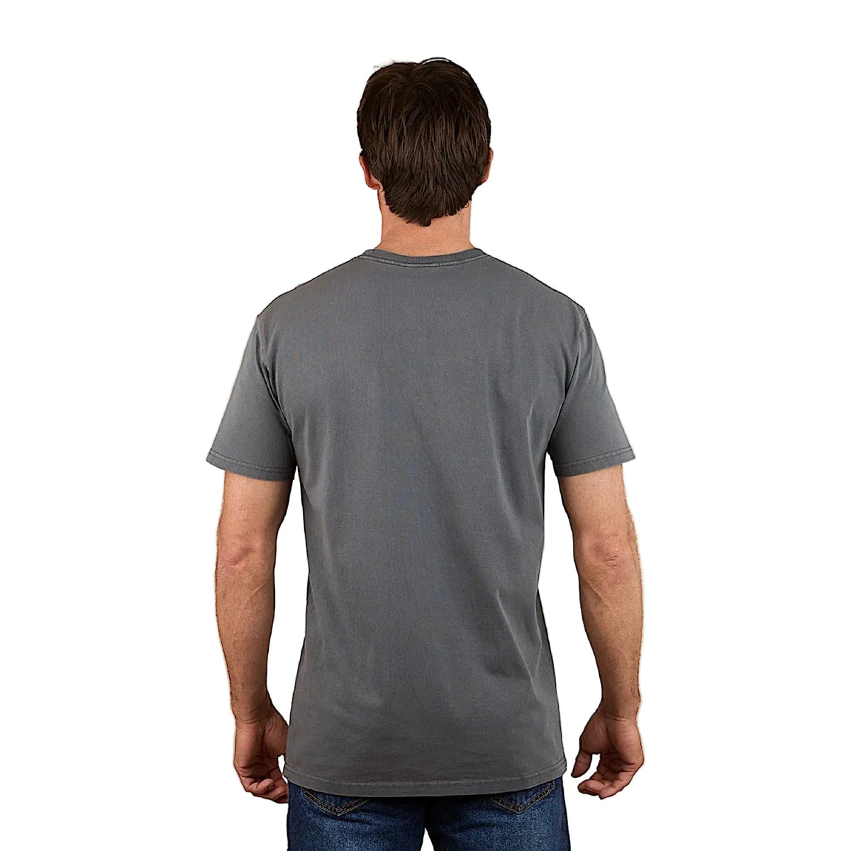 Ringers Western Men’s Lone Rider Stock Fit T-Shirt - Washed Black