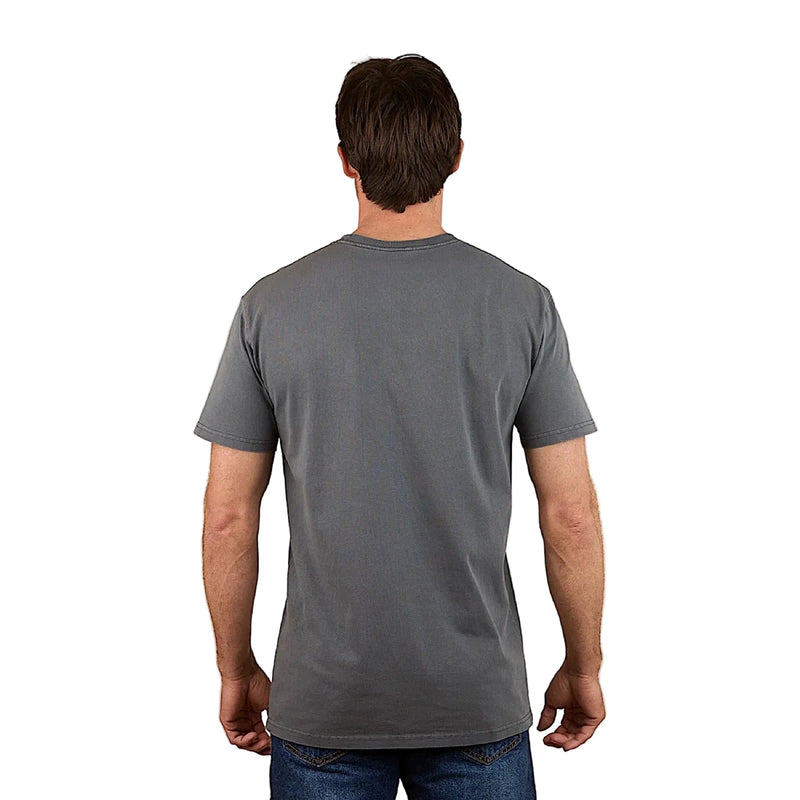Ringers Western Men’s Lone Rider Stock Fit T-Shirt - Washed Black