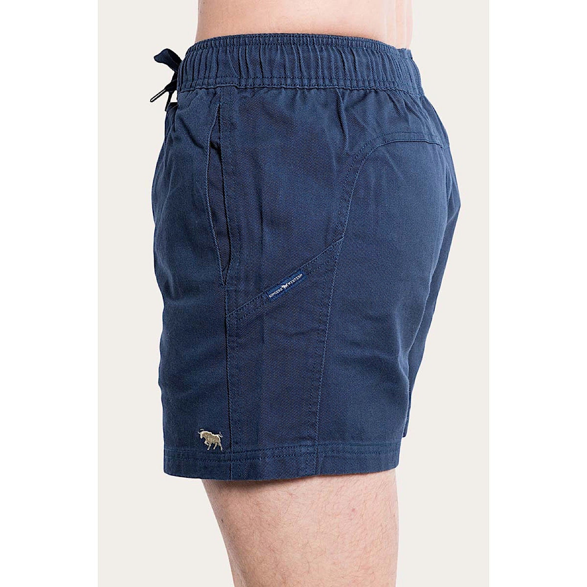 Ringers Western Men’s Oliver Heavy Weight Ruggers - Dark Navy / Camel