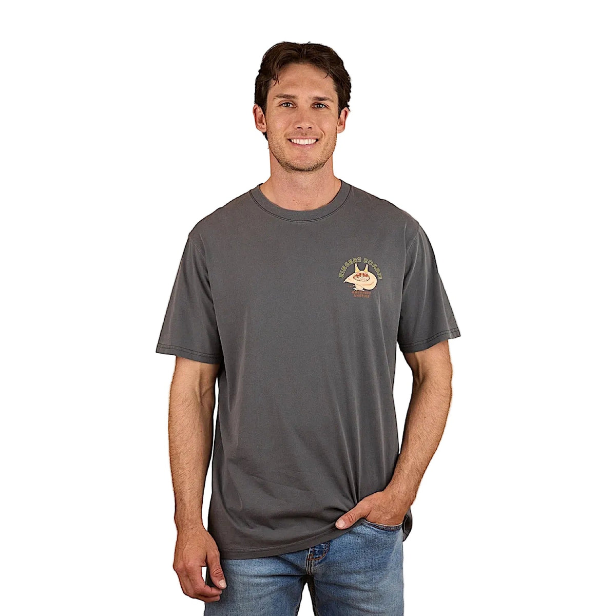 Ringers Western Men’s Ringers Roadie Loose Fit T-Shirt - Washed Black