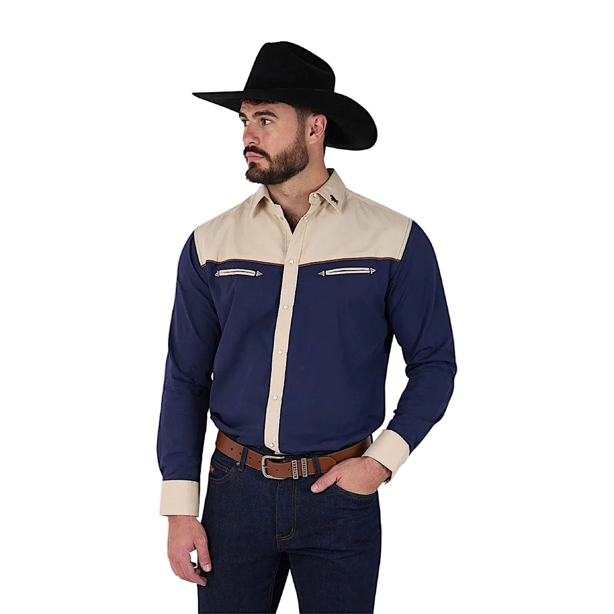 Ringers Western Men’s Western Shirt - Navy