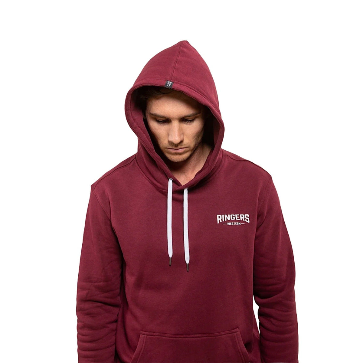 Ringers Western Men’s Squadron Hoodie - Burgundy