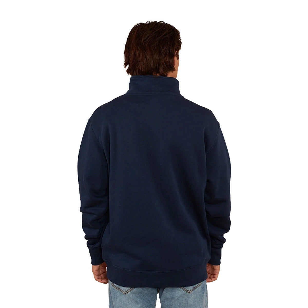 Ringers Western Men’s Strand 1/4 Zip Crew - Navy