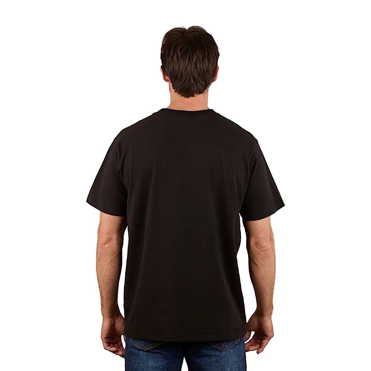 Ringers Western Princeton Men’s Loose Fit T-Shirt - Washed Black/Camo