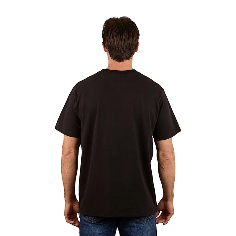 Ringers Western Princeton Men’s Loose Fit T-Shirt - Washed Black/Camo