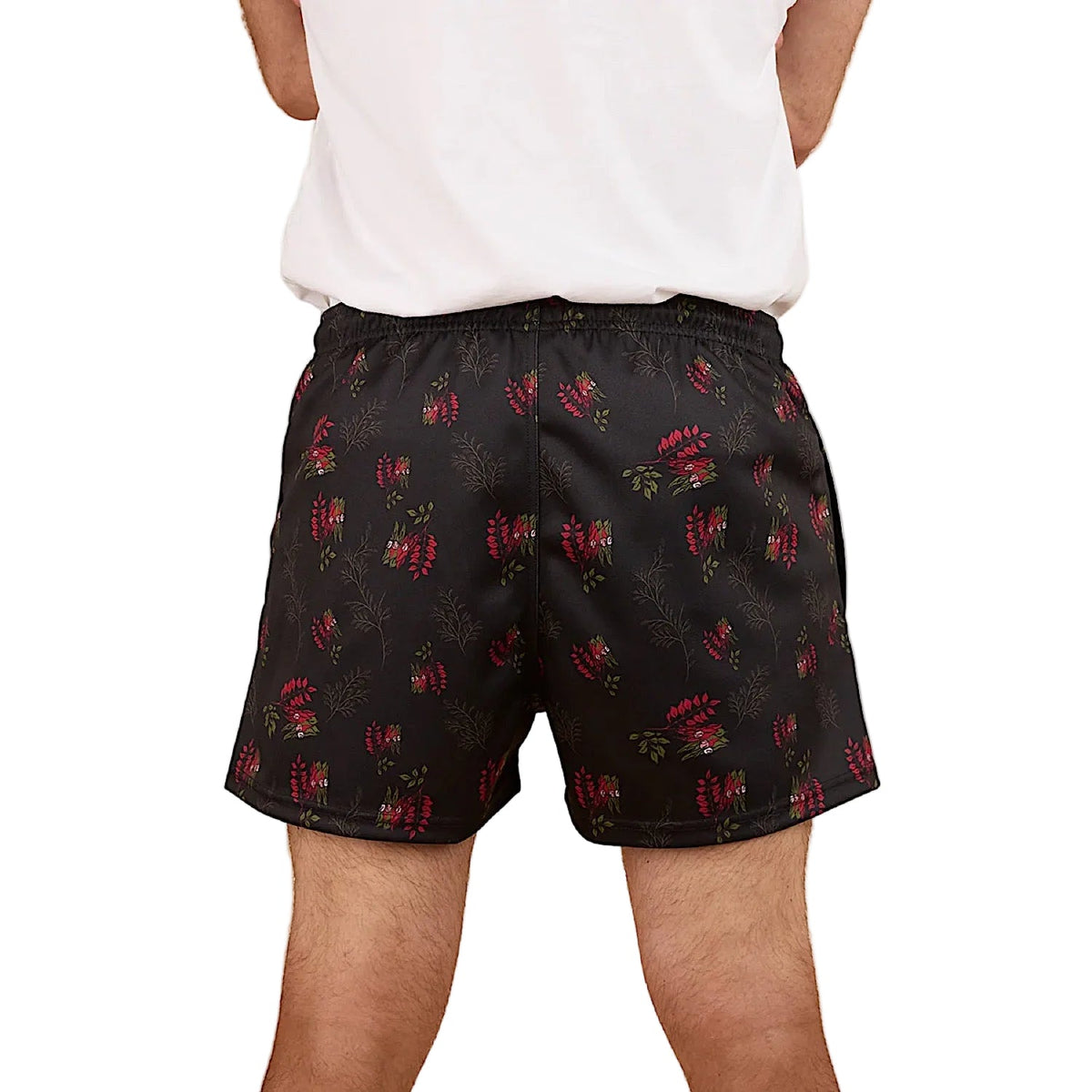 Ringers Western Rose Of The Desert Footy Short - Black