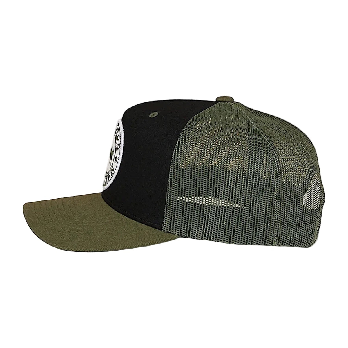 Ringers Western Signature Bull Trucker Cap - Army/Black