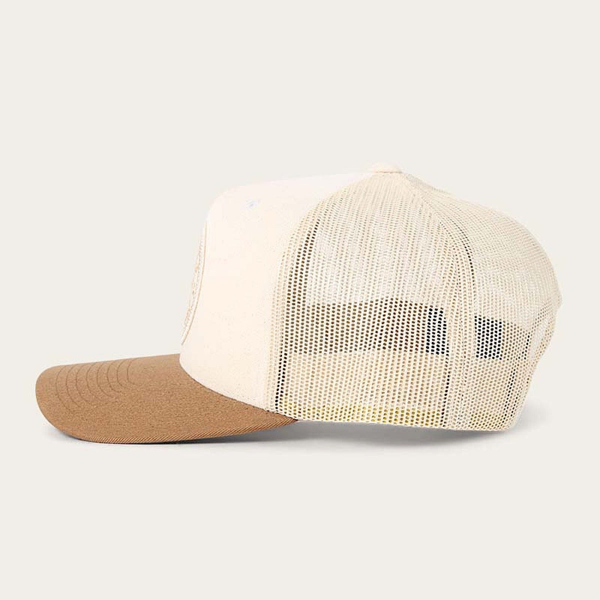Ringers Western Signature Bull Trucker Cap - Beige/Clay