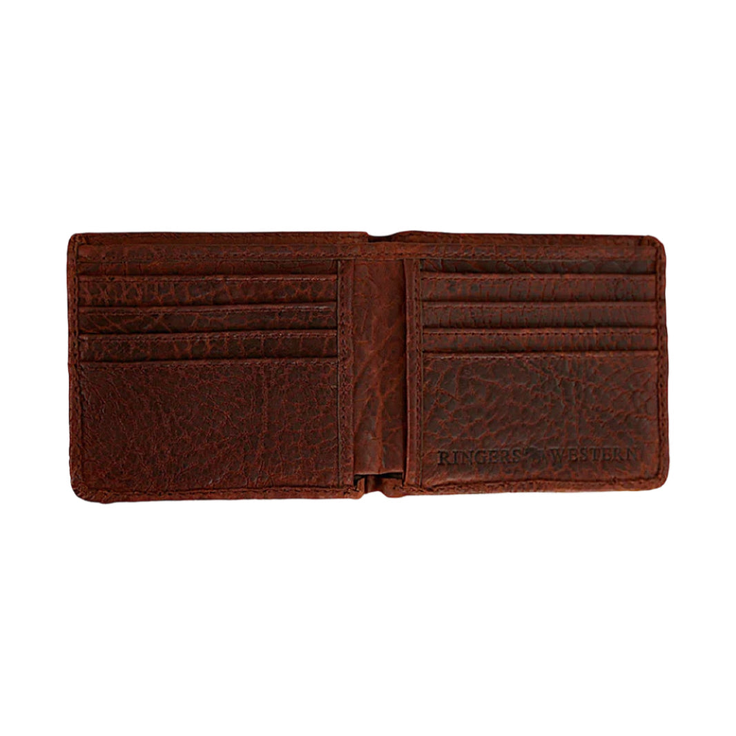 Ringers Western Signature Bull Wallet - Cobble Brown