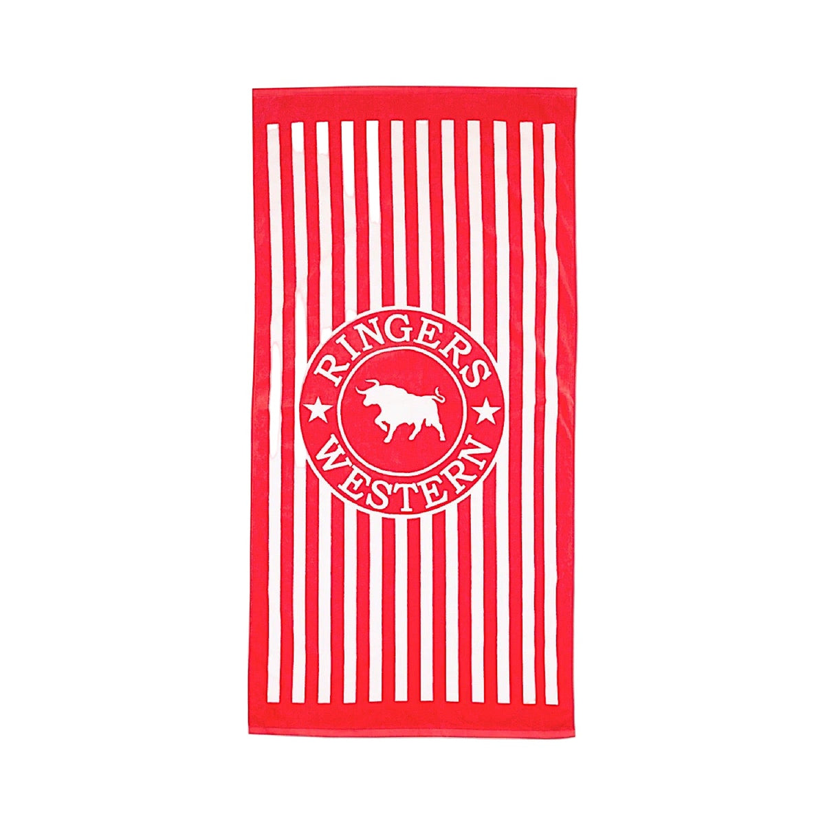Ringers Western Stripe Towel - Red