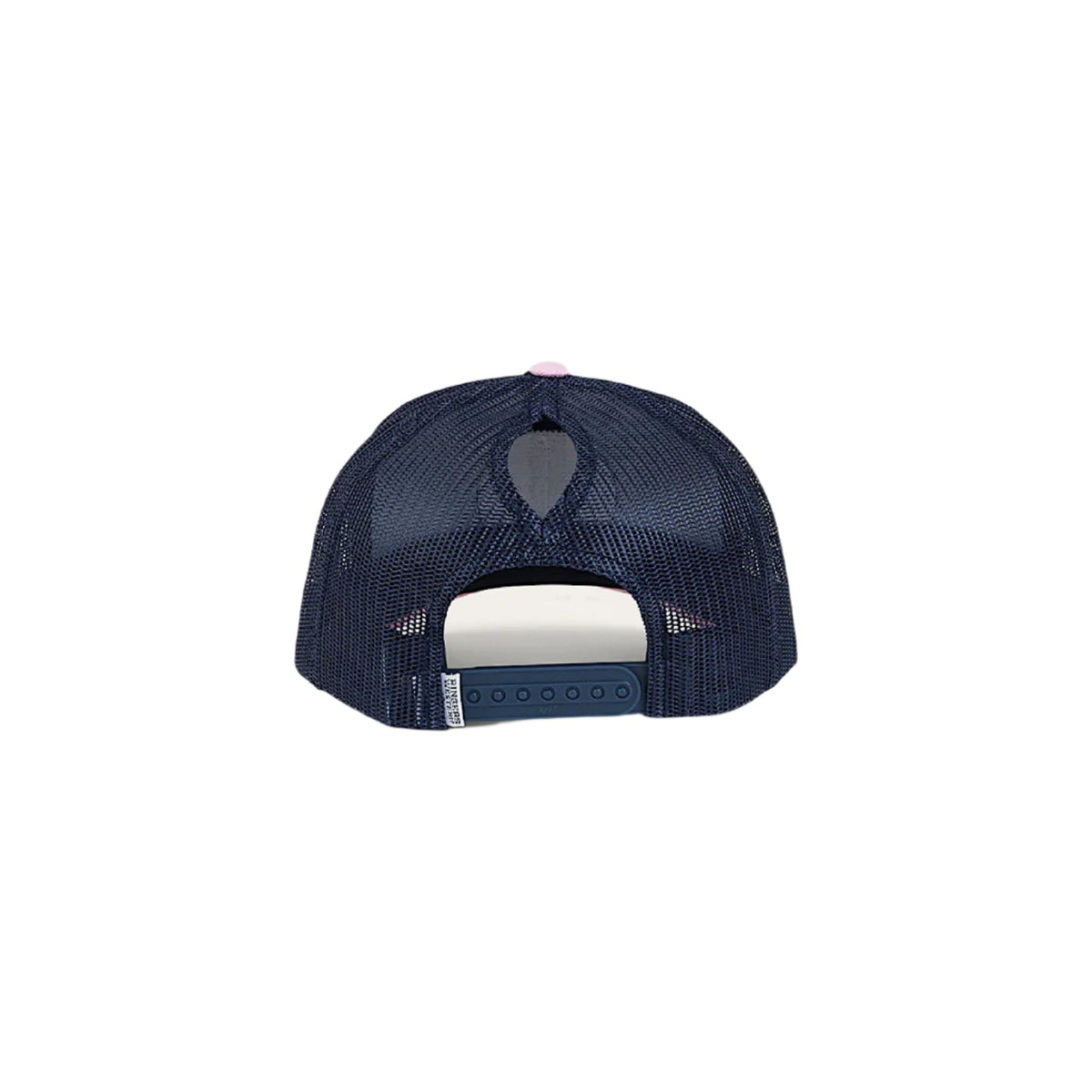 Ringers Western Tara Ponytail Trucker Cap - Navy/Pastel Pink