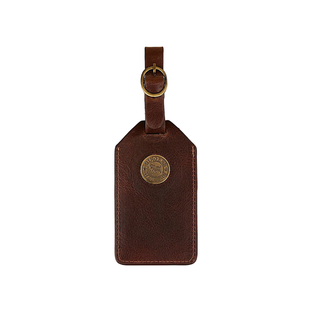 Ringers Western Toro Bag Tag - Cognac