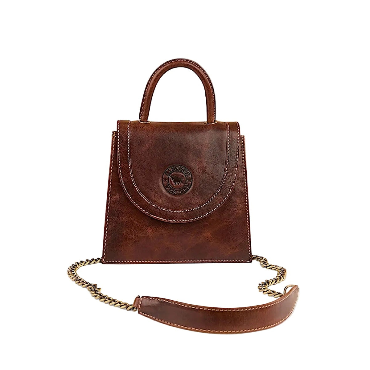 Ringers Western Toro Emenzo Hand Bag - Cognac