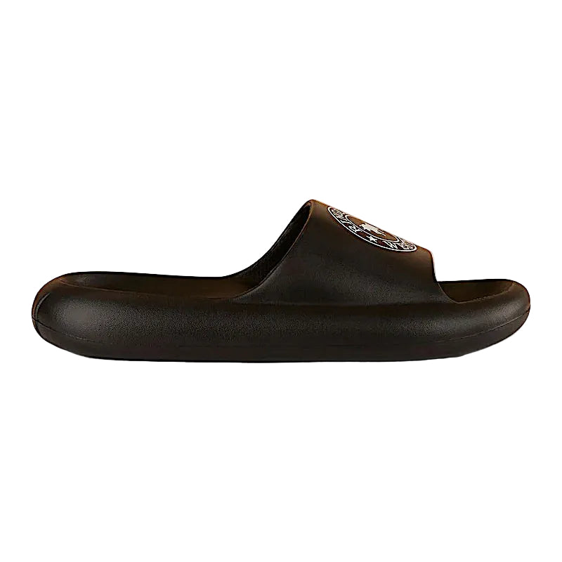 Ringers Western Unisex Freshy Sliders - Black with White Print