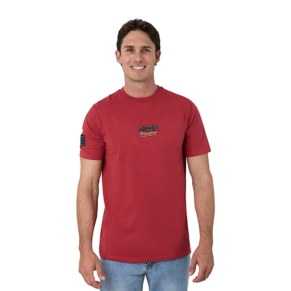 Ringers Western Unisex Garbala Classic Fit T-Shirt - Brick Red