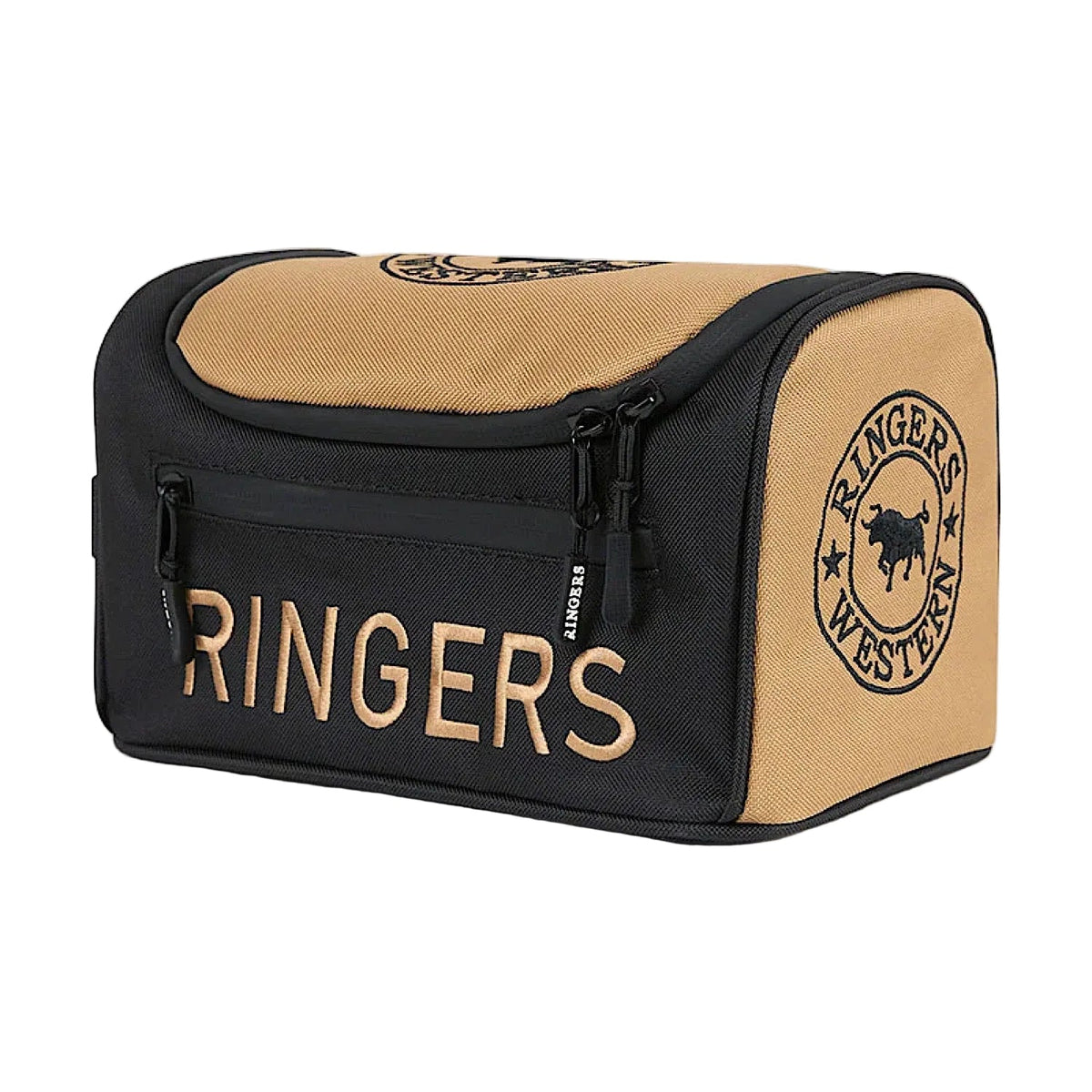 Ringers Western Unisex Occy Toiletry Bag - Black/Clay