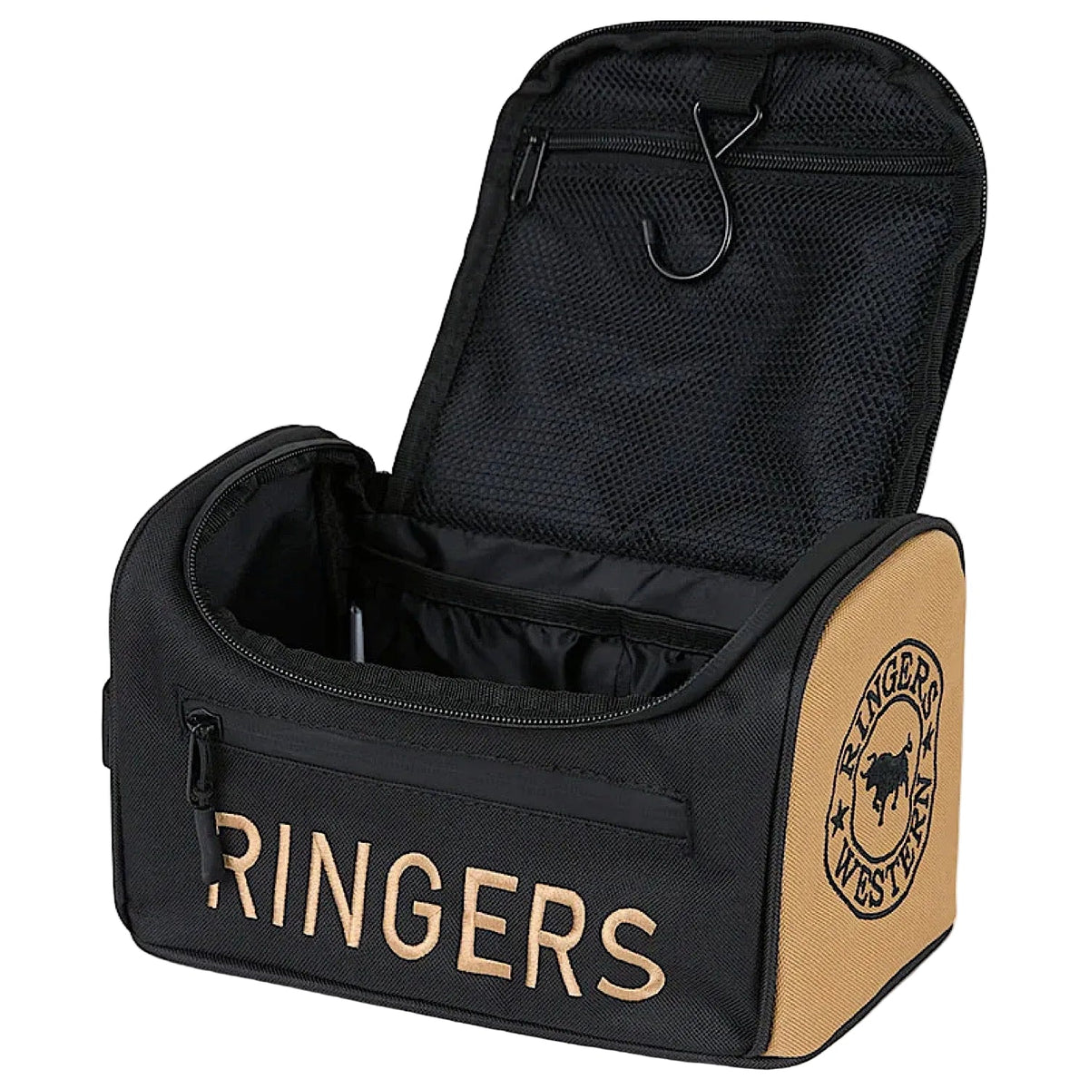 Ringers Western Unisex Occy Toiletry Bag - Black/Clay