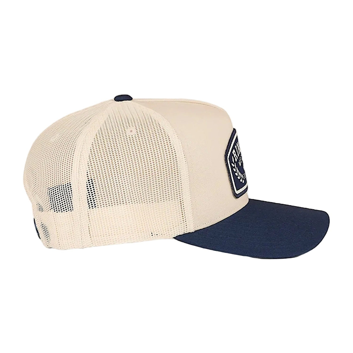 Ringers Western Wheatbelt Trucker Cap - Off White/Navy