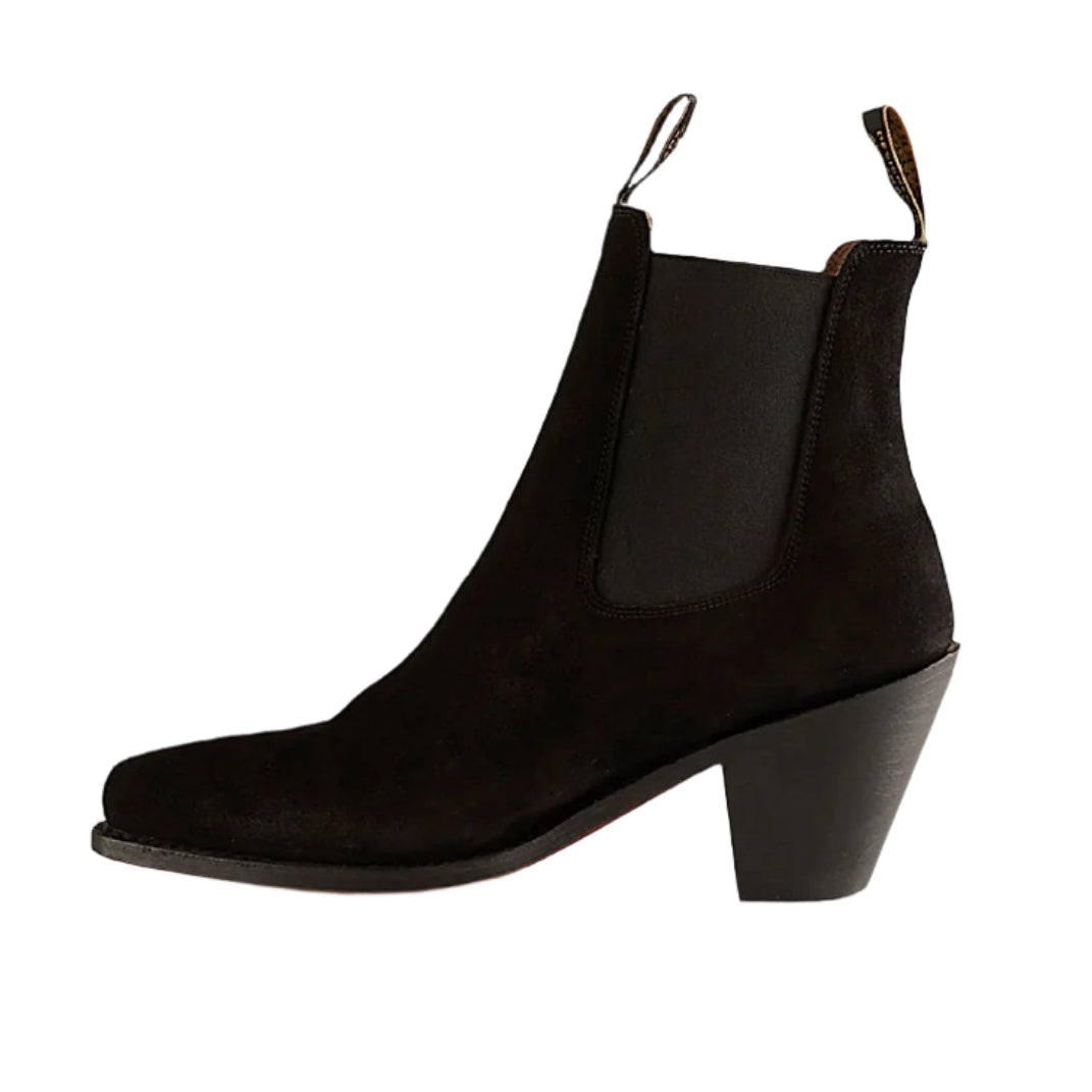 Ringers Western Women’s Acacia Boot - Black Suede