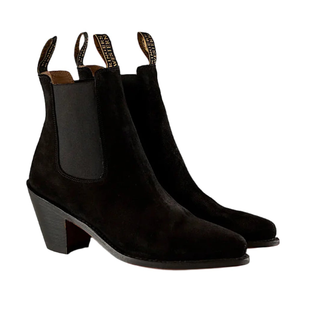Ringers Western Women’s Acacia Boot - Black Suede