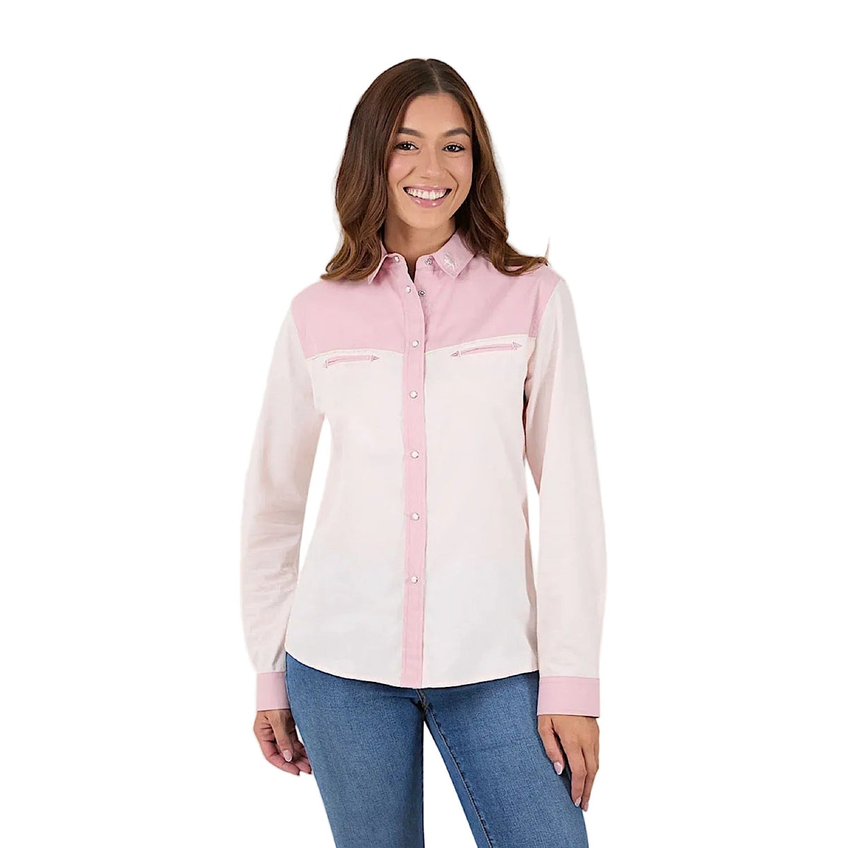 Ringers Western Women’s Alamar Western Shirt - Pink