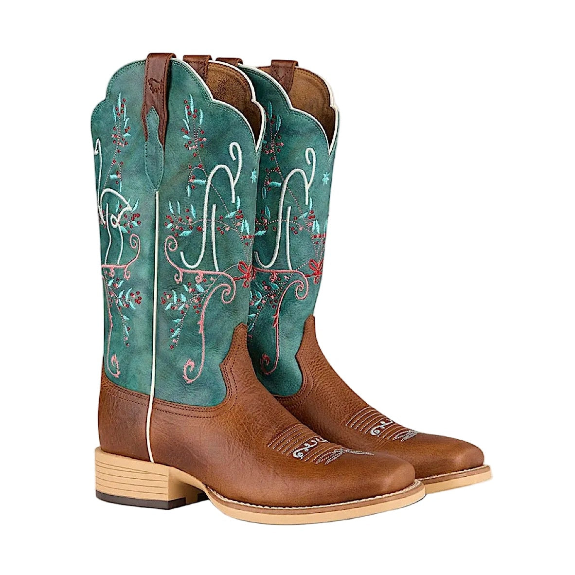 Ringers Western Women’s Alivail Western Boot - Brown/Green