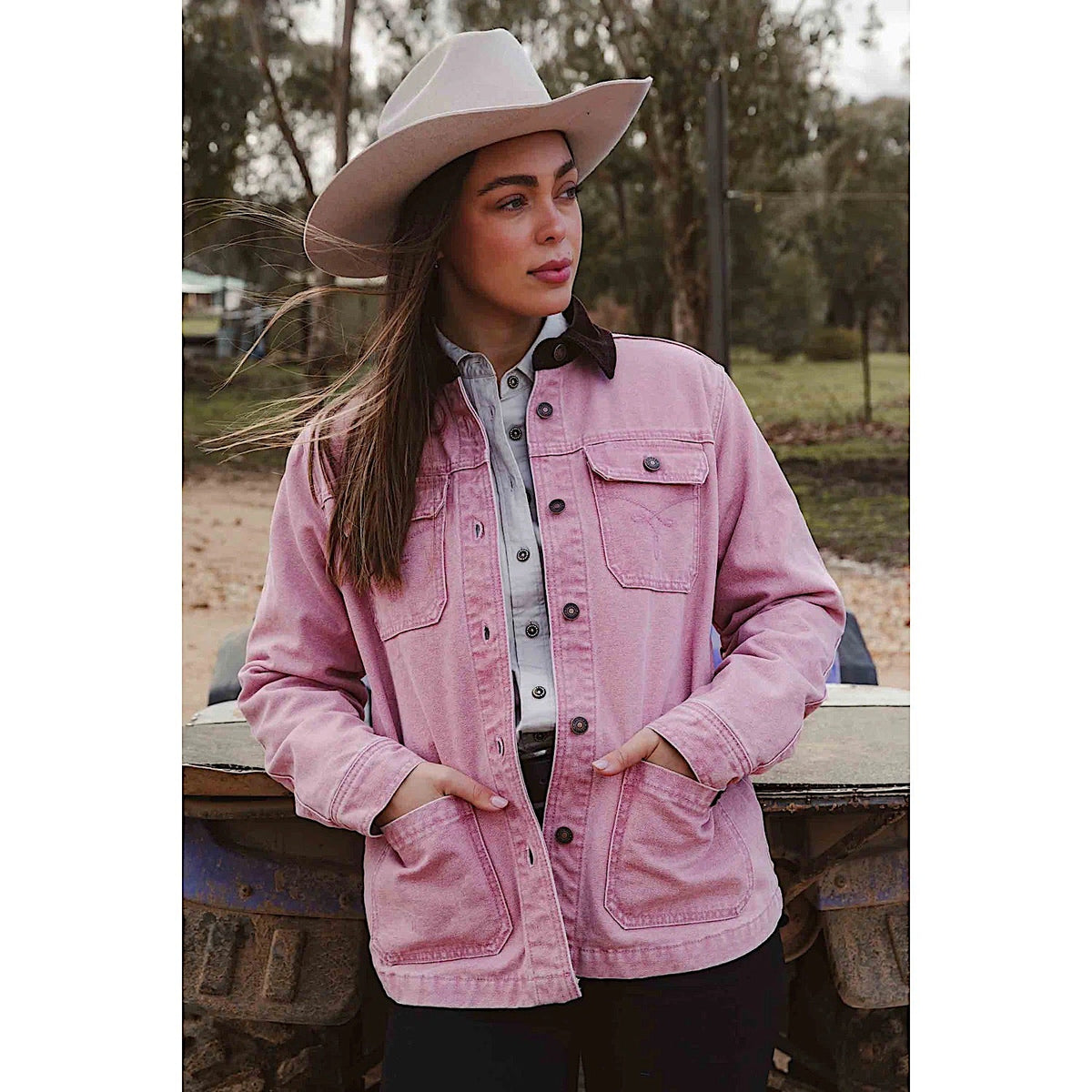 Ringers Western Women’s Arna Jacket - Rosey Pink