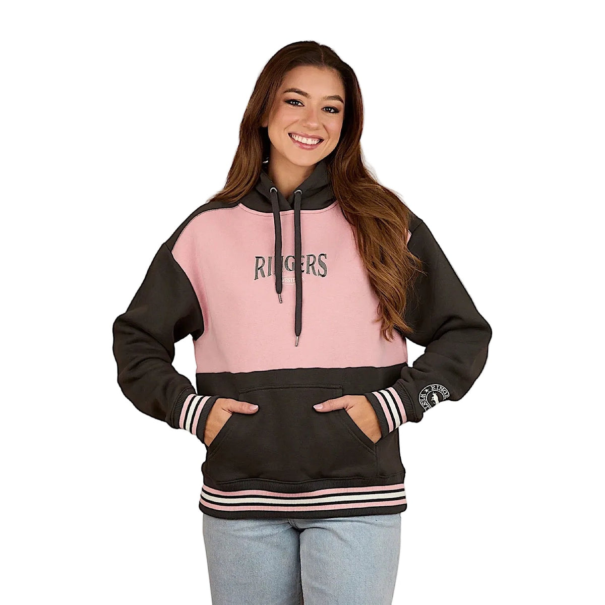 Ringers Western Women’s Aspley Pullover Hoodie - Charcoal